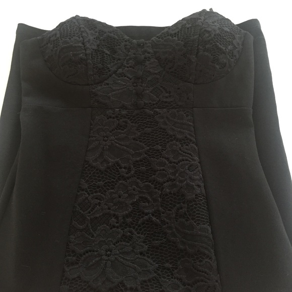 Socialite | Lace Detail Corset Dress - Picture 5 of 5